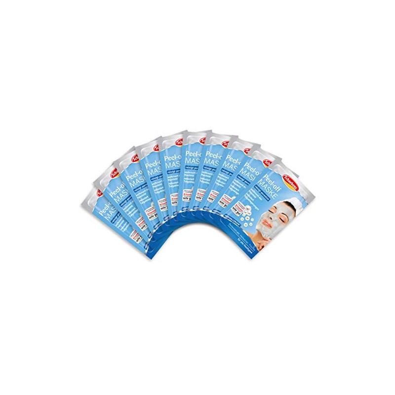 Schaebens Peel-Off Mask, 10 Pouches of 15 ml