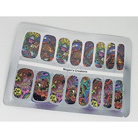 Graffiti Nail Polish Wraps - Nail Polish Strips