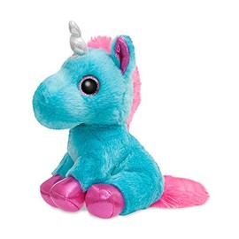 Aurora, 60860, Sparkle Tales, Moonbeam Unicorn, 7In, Soft Toy, Turquoise