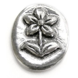 Basic Spirit Flower/Joy Pocket Token (Coin) Handcrafted Pewter Lead-Free CN-10
