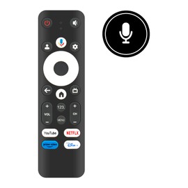 AULCMEET Replacement Voice Remote Control for BLAUPUNKT TV BP320HSG9800 BP500USG9800 BP240HSG9800
