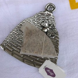 Crosby & Taylor Beehive Pewter Teabag Holder Trinket Dish