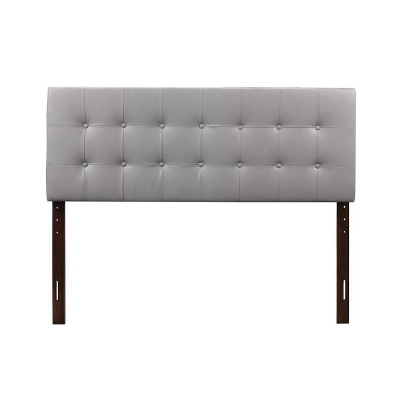 Glory Furniture Headboard, Queen, Light Gray