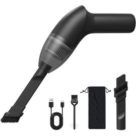 HONKASU 4.3Kpa Keyboard Vacuum Cleaner Portable Computer Vacuum Handheld Vacuum Cleaner Cordless Dust Cleaner for Car Sewing Machine Pet Hairs Crumbs Laptop Desktop Piano