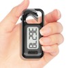 Simple Walking 3D Pedometer, Portable Carabiner Step Counter, Steps Tracker