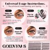Classy Lash Clusters Wispy Pestañas Postizas Naturales D Curl