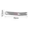 Stainless Mini Pry Bar Multifunctional Crank Crowbar Tool Pocket Travel