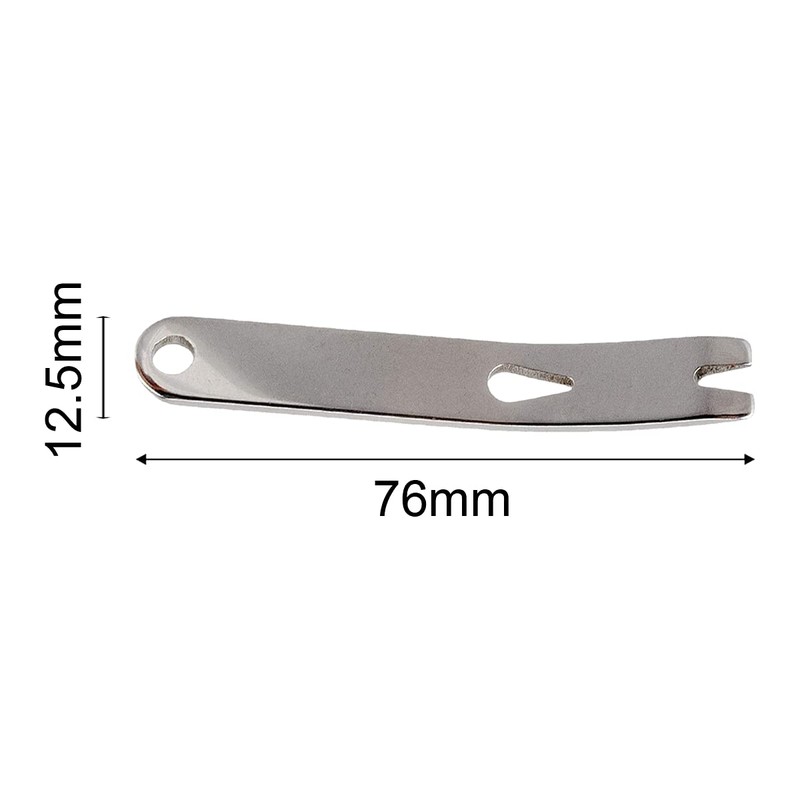 Stainless Mini Pry Bar Multifunctional Crank Crowbar Tool Pocket Travel