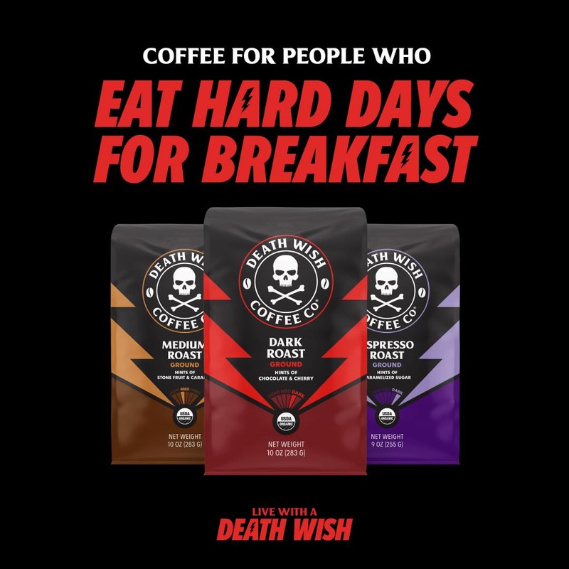 Death Wish Coffee - Single Serve Pods - Dark Roast