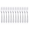 Csinos 304 Stainless Steel Mini Fruit Forks, Small Dessert Forks