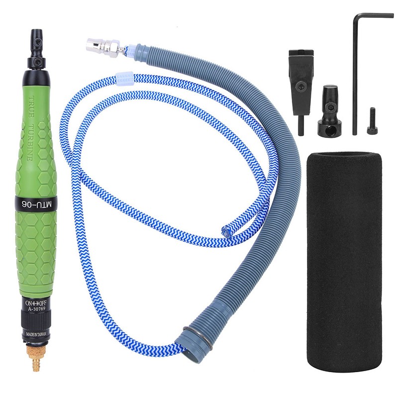 25000rpm Pneumatic File Ultrasonic Reciprocating Grinder Jade Craft Polishing Pen