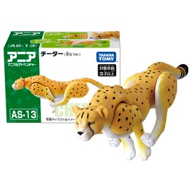 Takara Tomy AS-13 Cheetah (Running Ver.) Animal Dinosaur Toy 3+ Years Old