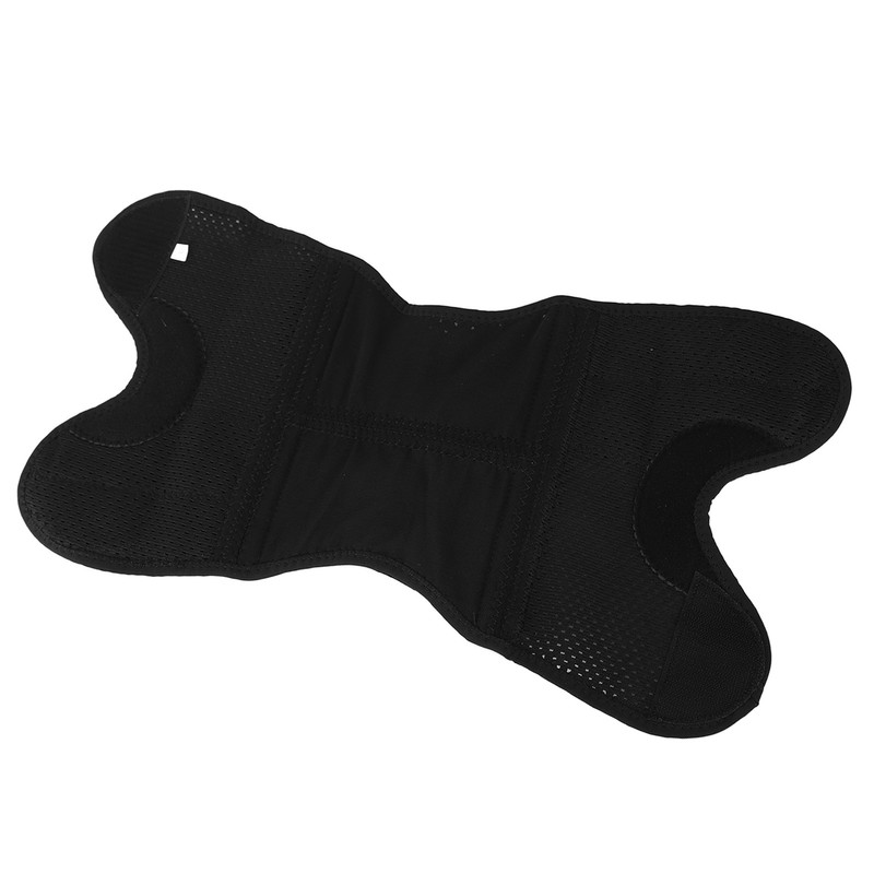 7611 Sports Kneepad Black Breathable Knee Compression Sleeve Adjustable Compression