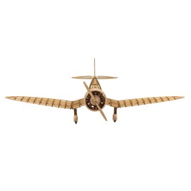 Viloga 3D Wooden Puzzles Airplane 1:31 KA-14 Fighter, Laser-Cut Balsa Wood Airplane Kits to Build for Adults, Perfect Static Model Airplane Puzzles for Men Christmas Gift