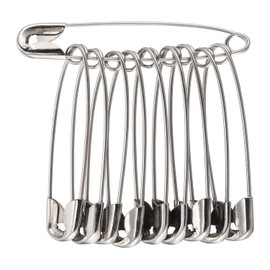Reluen 30 Pack Extra Large 3" Safety Pins