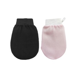 LOZTBUE 2 Stück hochwertige Gesichtspeeling-Handschuhe und Peeling-Schwämme – Körper- und Gesichtspeeling-Handschuhe – Peeling-Handschuhe für Peeling und Körperpeeling