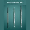 3PCS Stainless Steel Ingrown Toenail Tool Kit - Double Sided