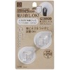 Kokubo Kogyo KM-169 Hook, Clear, Product Size (W x D