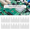 80Pcs Aluminum Heatsinks Module Cooling Radiator Board for Electronic Components
