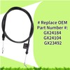 QMTCYXGS GX24184 Operator Presence Cable Replaces for John Deere JS26