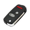camprofessor Uncut 3 Button Conversion Flip Remote Key Shell Fob