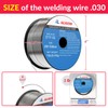 GZ GUOZHI Flux Core Welding Wire, E71T-GS .030" 1-Pound Spool