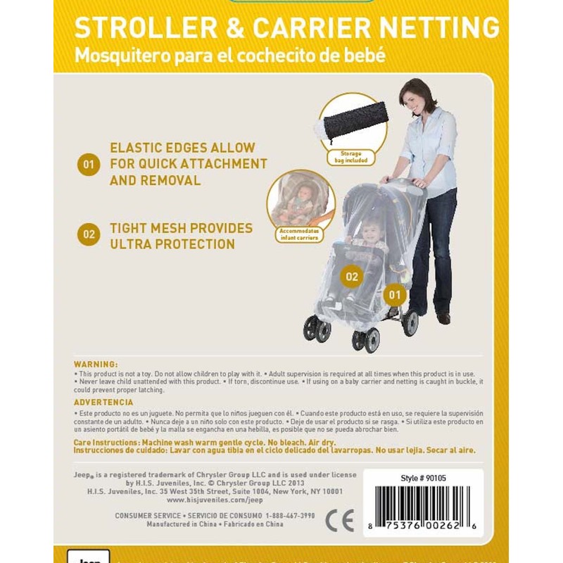 Jeep Mosquito Net for Strollers, Mosquito Net for Car Seat