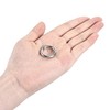 sourcing map Metal O Ring 20mm(0.79") ID 3.8mm Thickness Non-Welded