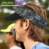 USHAKECAMP Breathable Running Visor Hat with Soft Brim Sun Visor