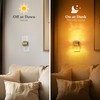 JandCase Night Lights Plug into Wall, Dusk to Dawn Sensor,