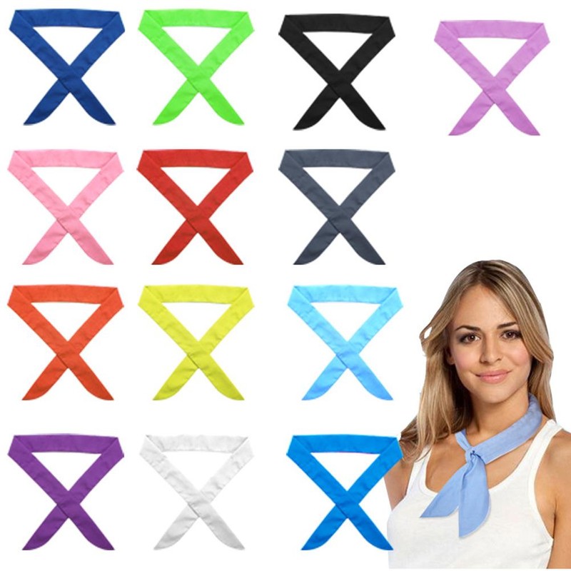 13 Pieces Cooling Scarf Wrap Summer Cool Ice Towel Cold