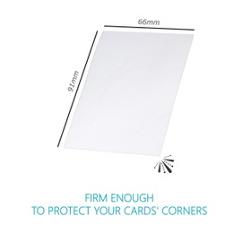 TitanShield (150 Sleeves) (Clear) Standard Size Dual Textured Board Game and Trading Card Sleeves Deck Protectors