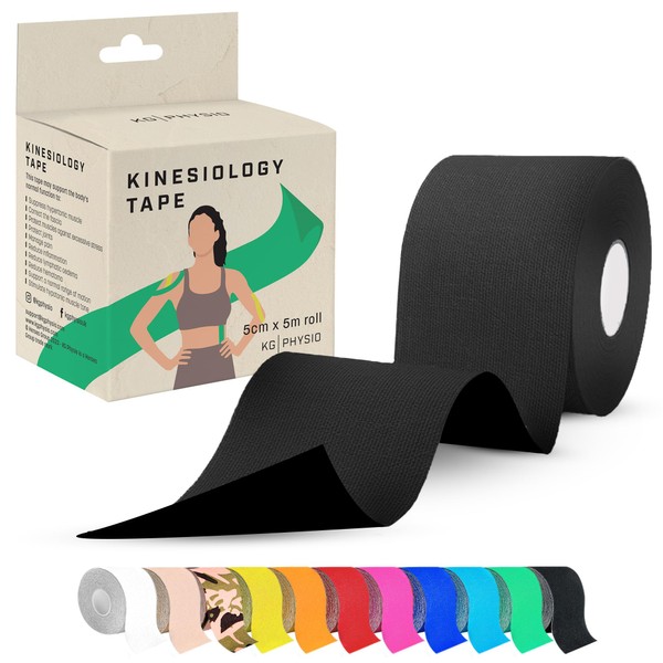 KG Physio Kinesiology Tape 5m Roll - Kinesio Tape for