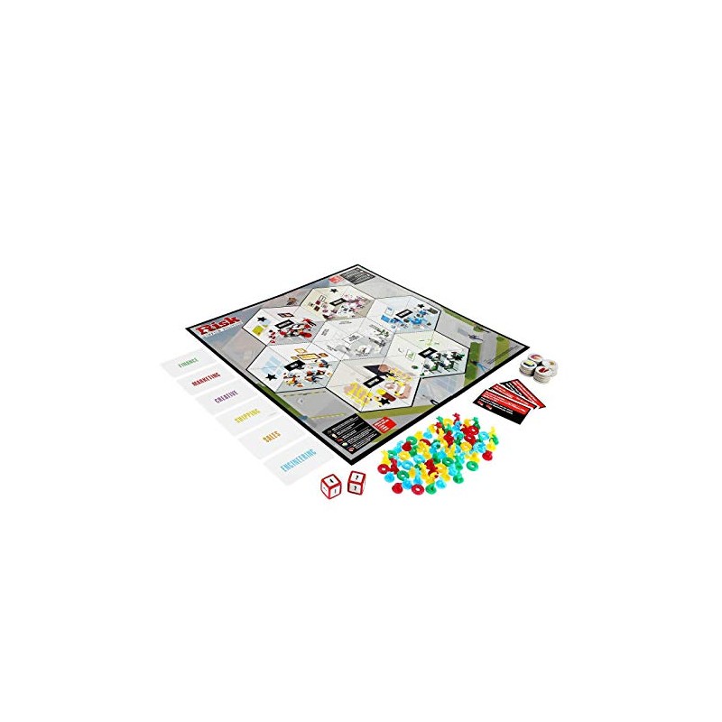 RISK Office Politics Board Game Parody Adult Party Game