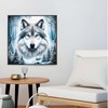 TELAIN Diamond Painting Kit with Wolf Motif, 5D Full Drill,