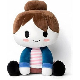 wiztex Blox Buddy Plüschtier - YouTube Video Stuffed Animal Box Buddy Kuscheltier Geschenk fur Kinder and Fans (Blue)