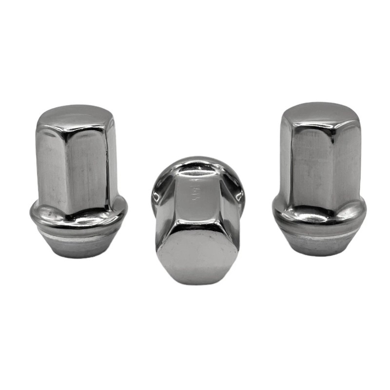 White Knight Wheel Accessories 24 Stainless Steel Polished Capped OE