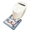 Rabbit Toilet Mat, Extra Soft and Absorbent Bath Rugs, Machine