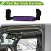 X AUTOHAUX Roll Bar Grab Handles for Jeep Wrangler 2024-2025