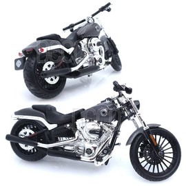 1:18 Harley-Davidson Breakout Grey Motorcycle / 1:18 할리데이비슨 브레이크아웃 그레이 오토바이