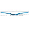 Wheel Track Handlebar Replacement Aluminum Alloy Bike Riser Bar 31.8mm