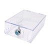 Dpofirs Universal Large Thermostat Lock Box for Wall, Clear Plastic