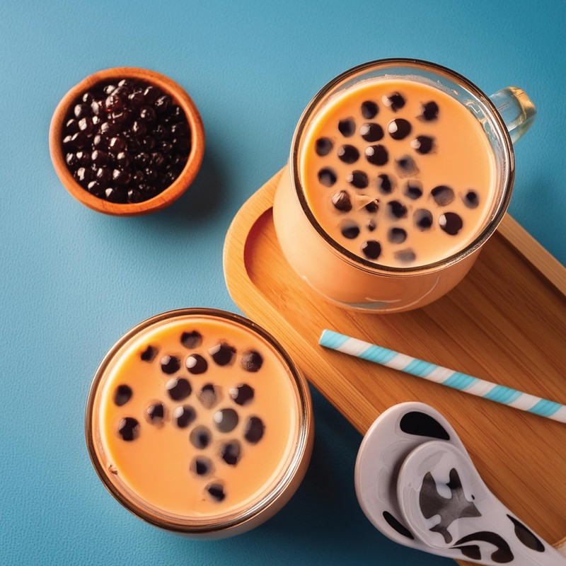 Jans Boba Milk Tea (Pack of 1, Thai Tea)