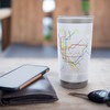 New York City Subway Map Retro Token NYC Subway Train