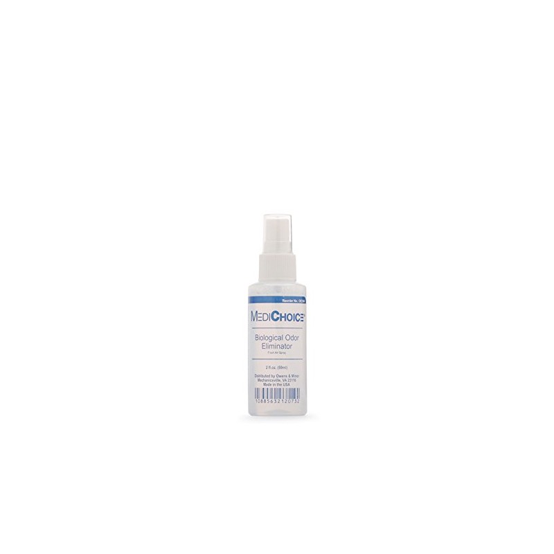 MediChoice Biological Odor Eliminator, Scented, Pump Spray, 2 Ounce, 1314OE2240