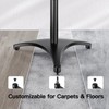 PERLESMITH Speaker Stands Height Adjustable 19.29-44.29 Inch with Cable Management,