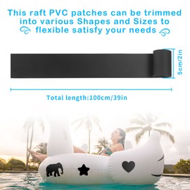 Kayak Patches Raft Patch PVC Inflatable Repair Rafts Waterproof Boat Repair Patches for Inflatable Raft Boat Canoe Kayak