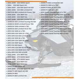 Front End Ski Leg Repair Kit Fits for Ski-Doo Snowmobile 2003-2015 Replace #230003054#506133300#505072690#505071781#233201464#503192496 Snowmobile Front End Ski Leg Replacement Parts