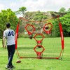 BaseGoal 8 x 8ft Football Nets for Throwing,Football Target,Quarterback Training