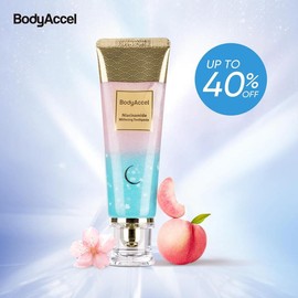 【Max】BodyAccel 【Triple Whitening】Niacinamide Whitening Toothpaste:_2 pcs (affordable Pack)